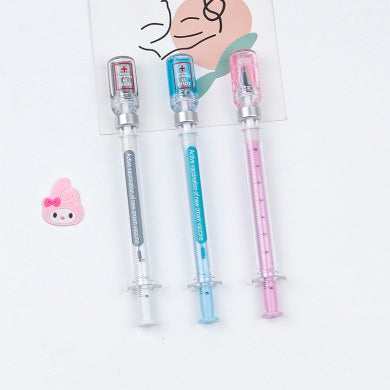 Vaccin stylo nouveau design créatif Sens gel stylo beau brosse étudiant