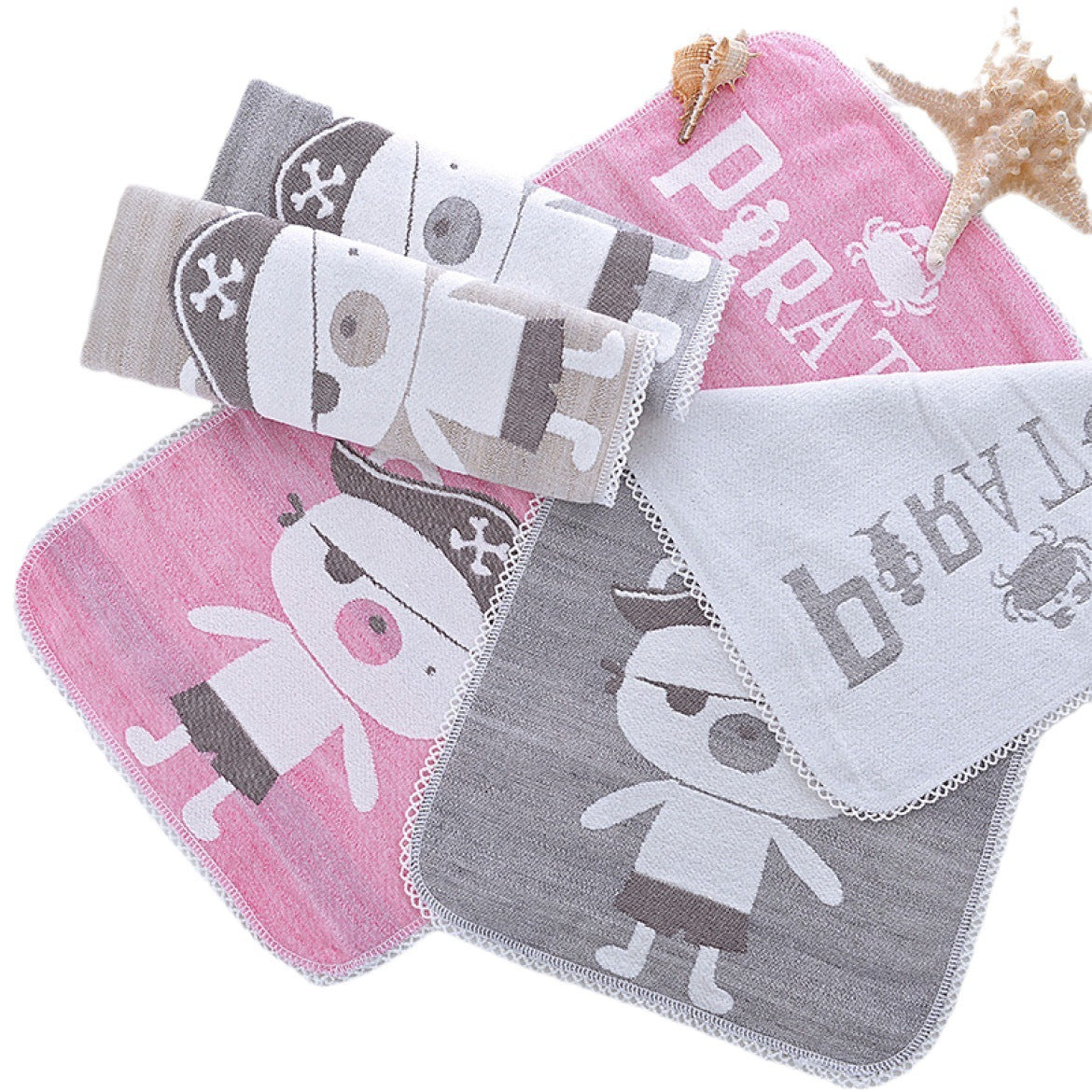Soft Cotton Household Towels for Children and Babies