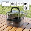 Cage de voyage portable hamster extérieur