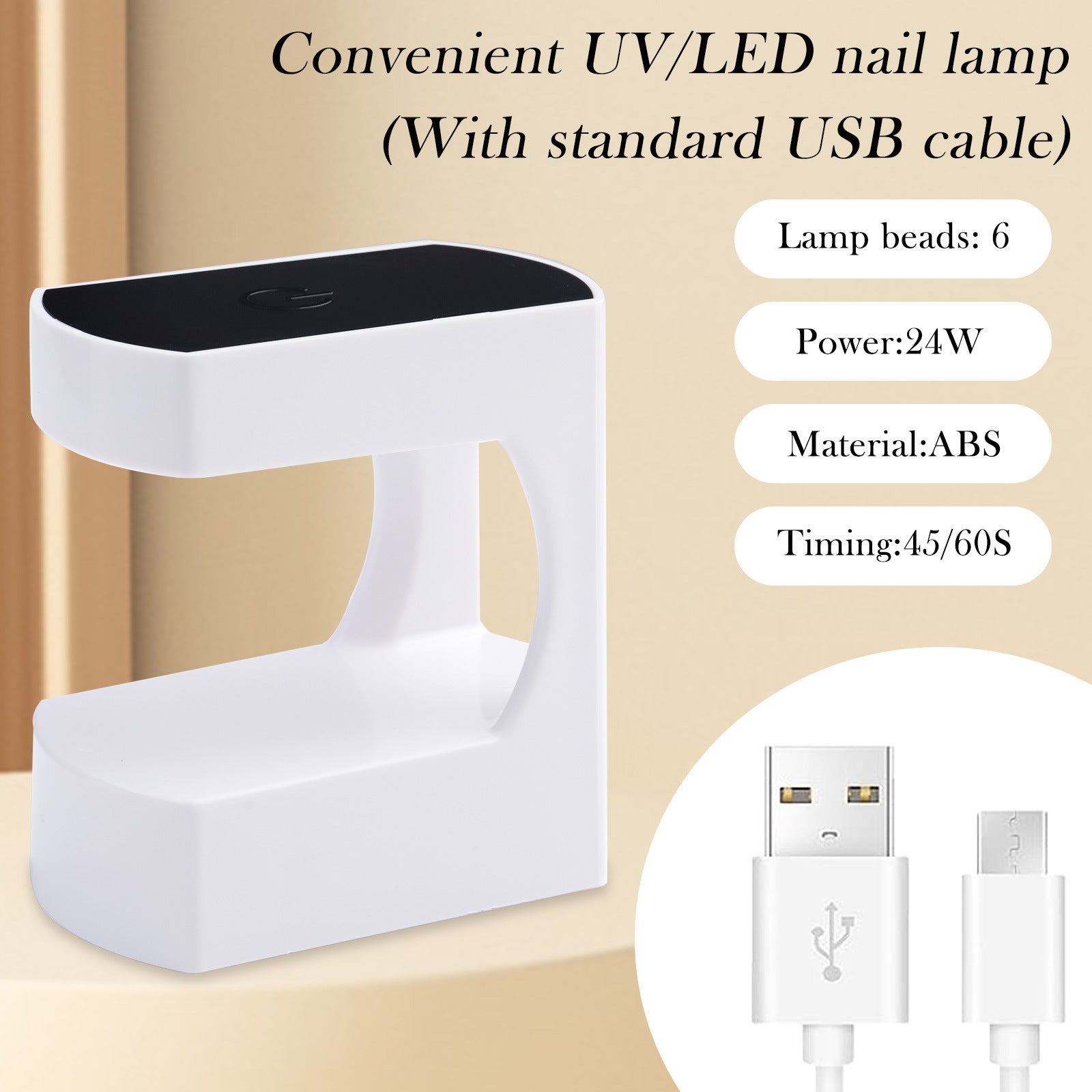 Mini lampe USB Petite lampe Q8 pointe d'ongle