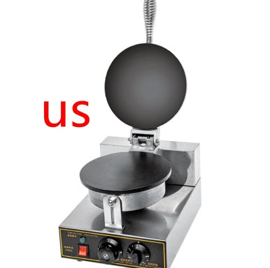 Single-head round electric flat commercial egg roll machine