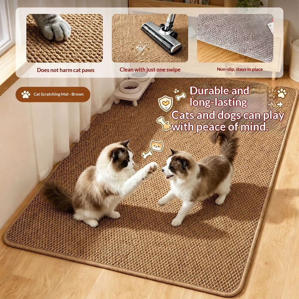Tapis de sol simple et faux Sisal qui protège contre les griffes de chat