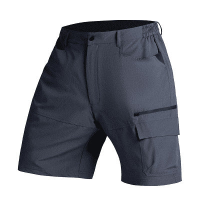Short de travail sport respirant multi-poches pour hommes Quick-Dry Outdoor Running Casual Pantalons