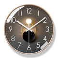 Salon American Light Luxury Bruitless Clock