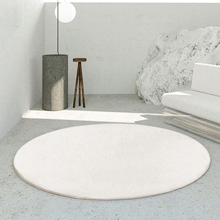 Tapis rond de ménage simple Ins Épaisseur
