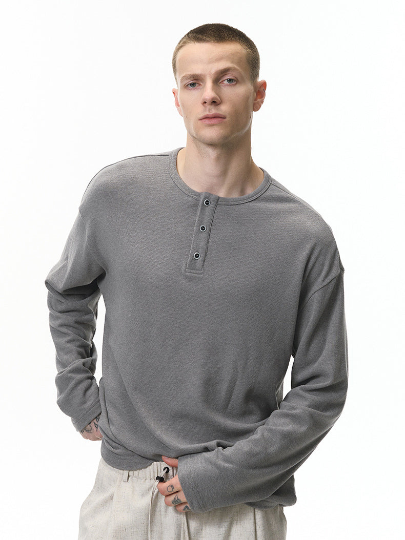 T-Shirt Casual Top de la marque de mode Cleanfit couleur pure