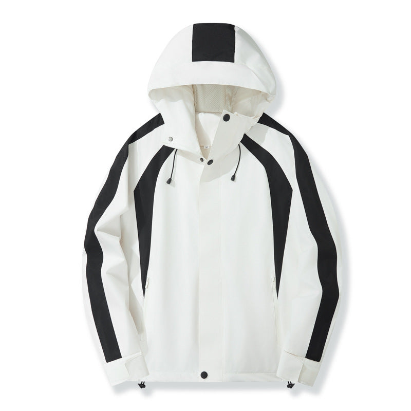 Veste à capuche Sport-Style Hommes Casual Outdoor imperméable