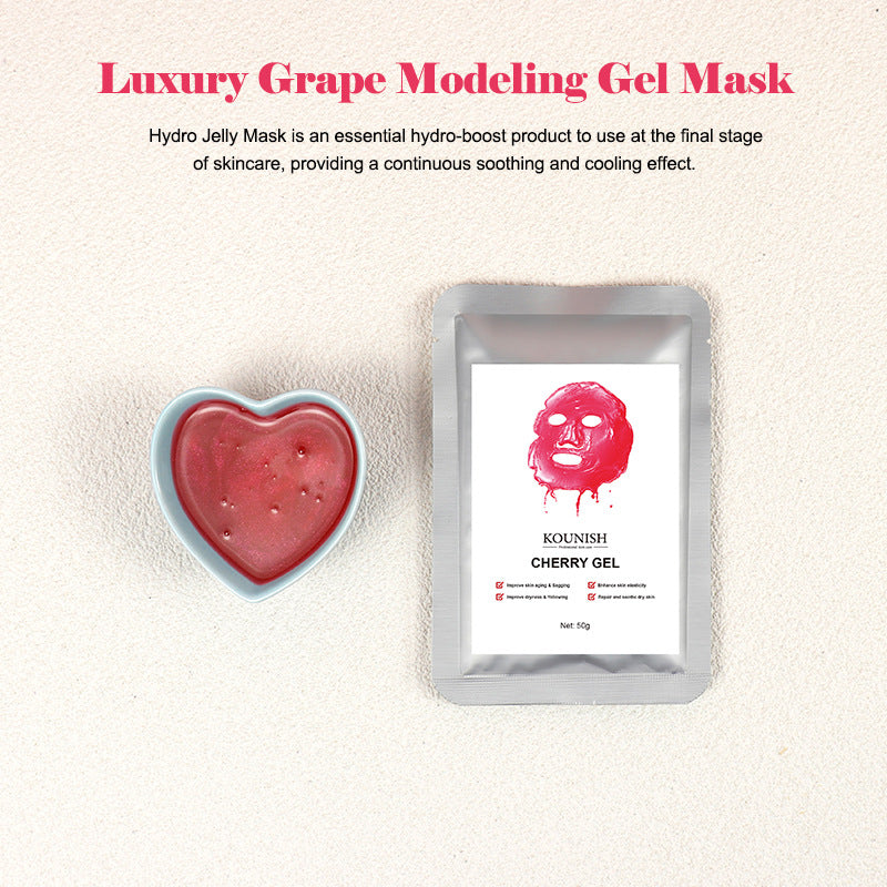 Cerisier Fleur Masque d'algues Hydratant Jelly Colle Soft Masque Poudre