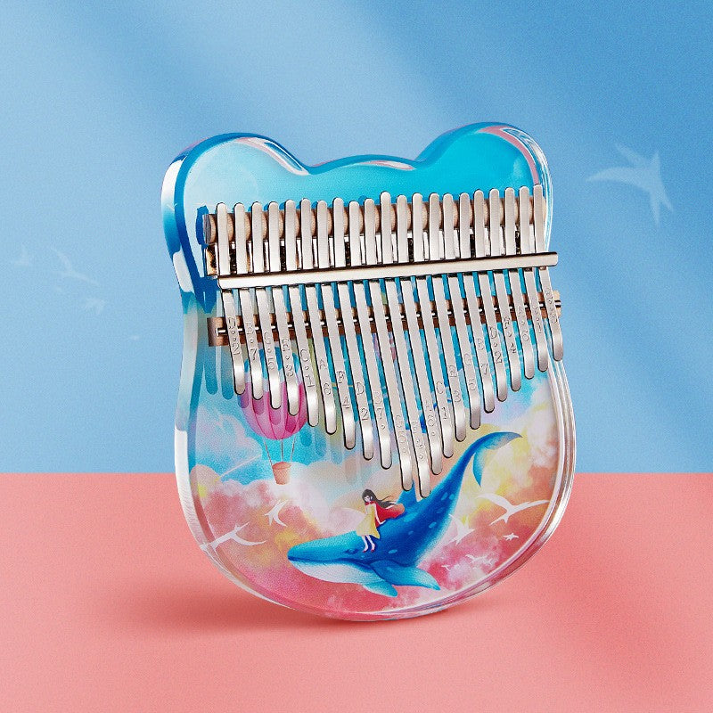 Pouce Harp Kalimba Kalimba Son acrylique cristal clair