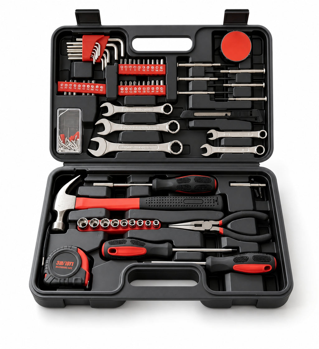 Ensemble d'outils de réparation complète de la boîte à outils - 146 pièces Home Kit Auto-épictop seulement