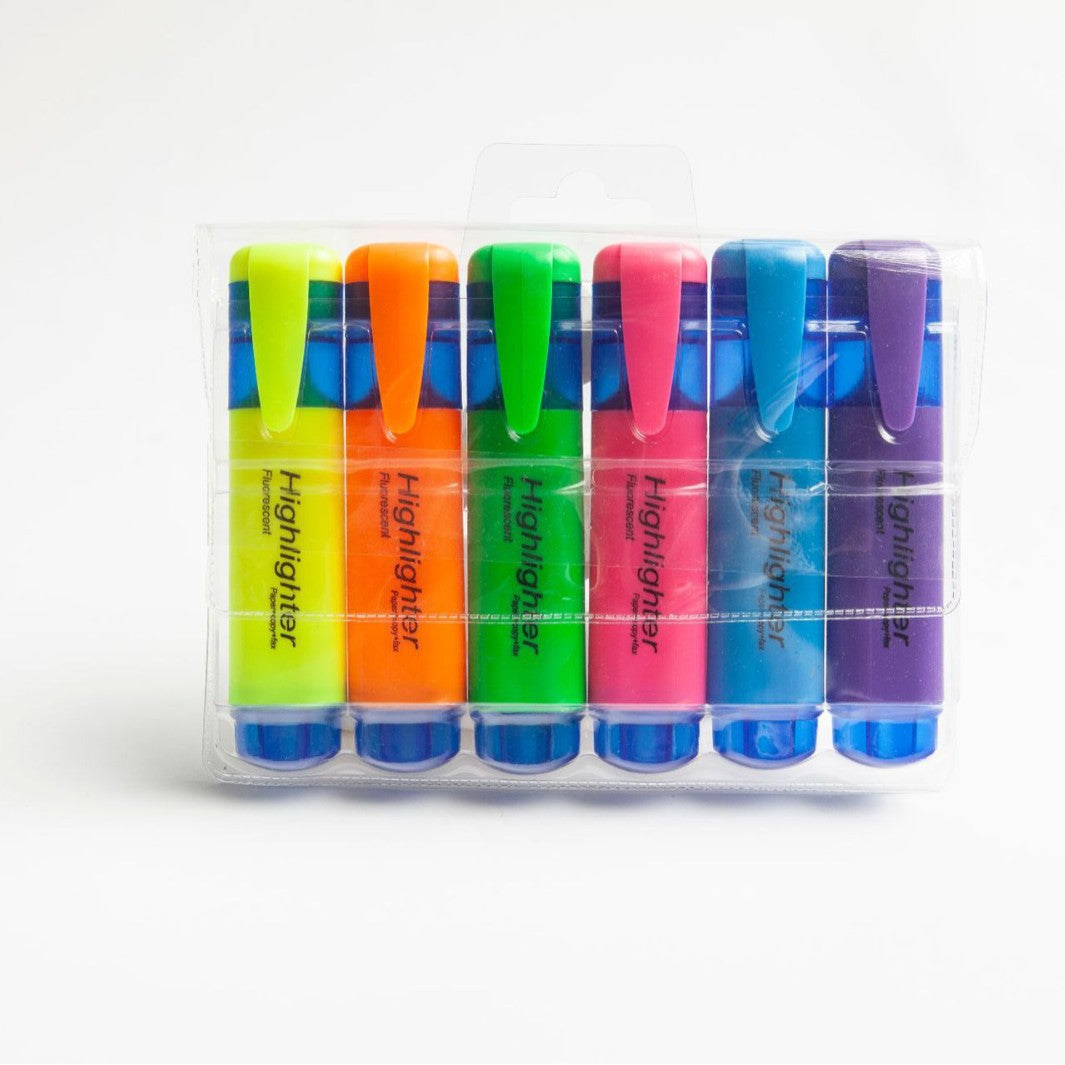 Highlighter Marqueur de points clés Stylo à plume couleur doodle