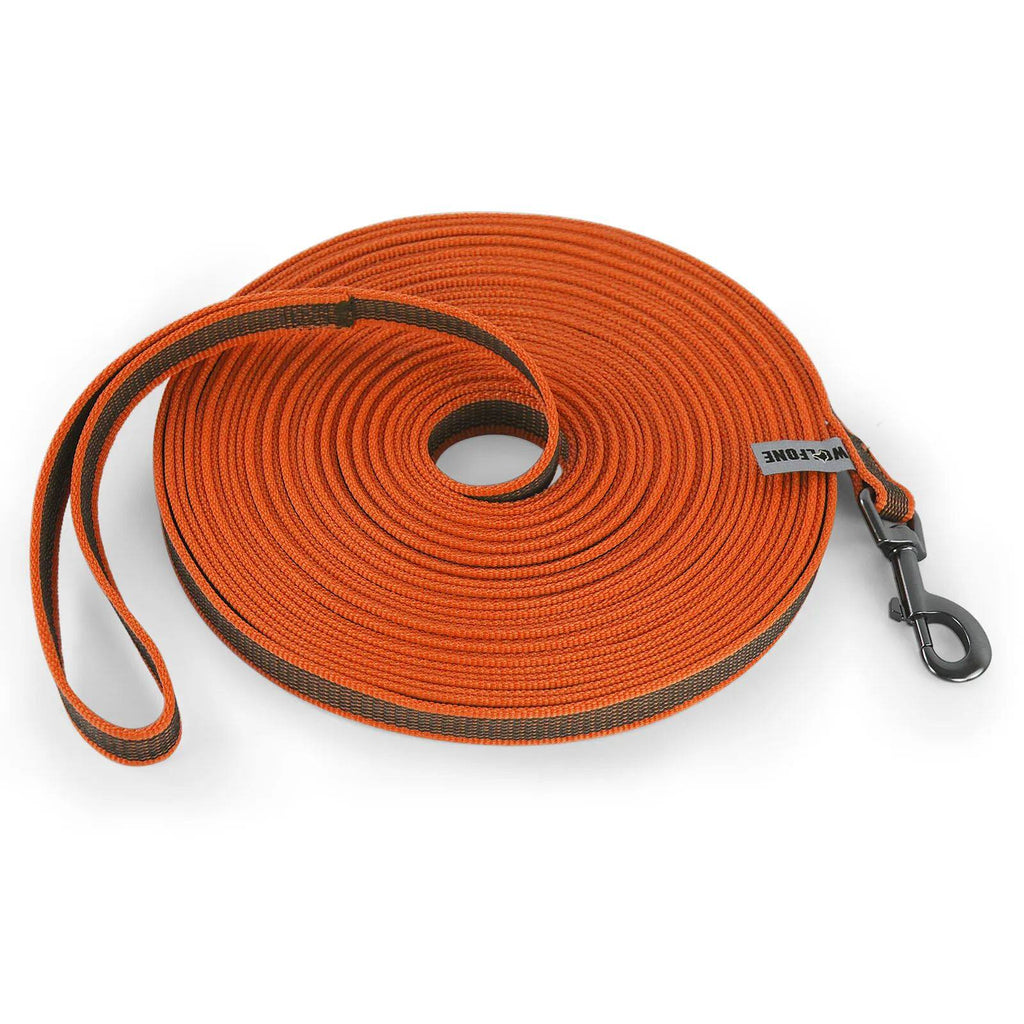 Moyen Petit chien long laisse Latex Silk Eas