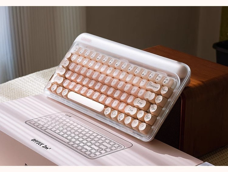 Liquid Foundation clavier sans fil Bluetooth mécanique bureau de prise à trois modes 84 clés
