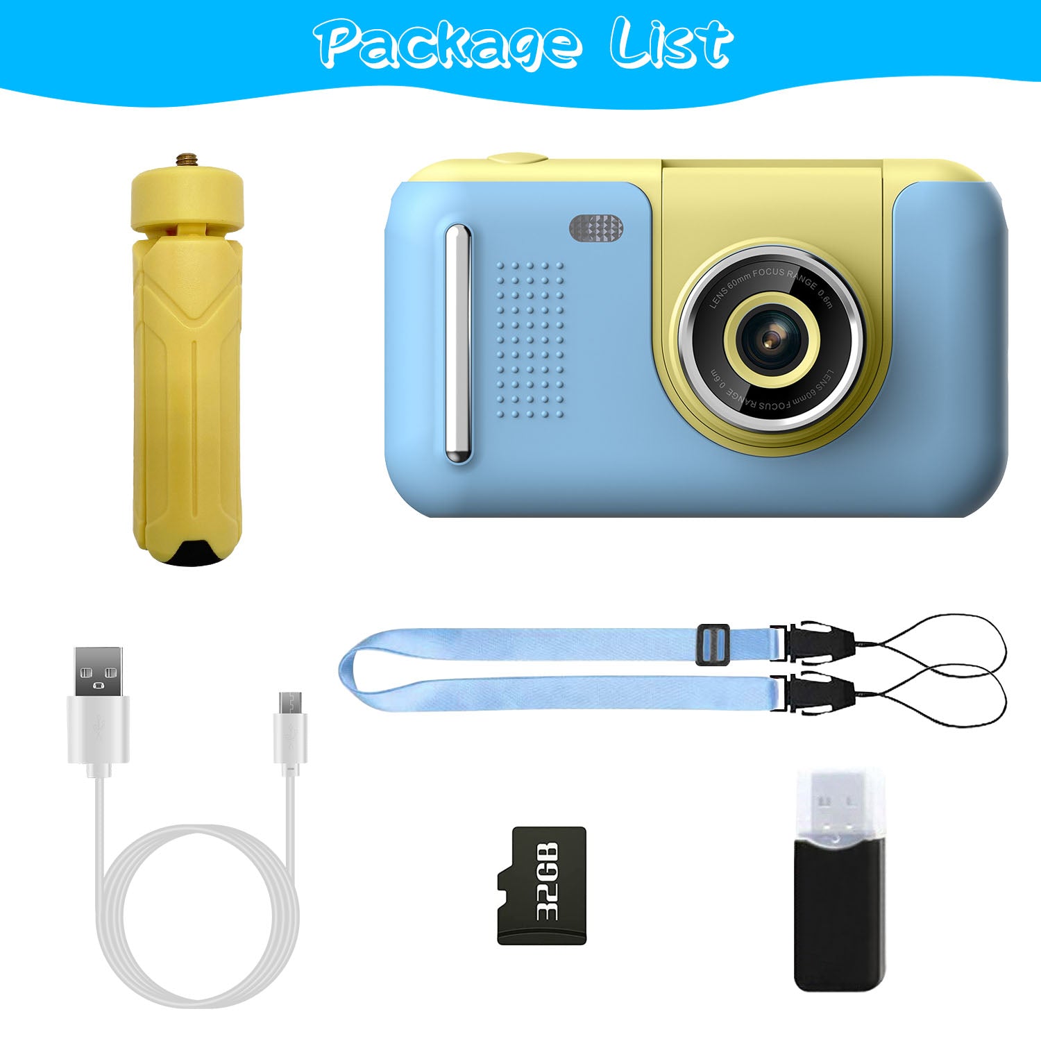 Caméra numérique 1Pc Kids avec objectif Flip Enfants Vidéo Caméscope Jouet de Noël Gif