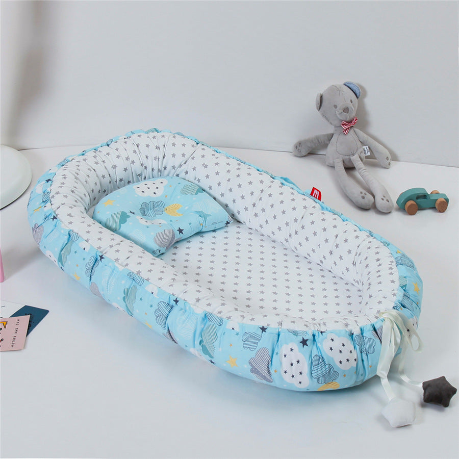 Changer Oreiller bébé Oreiller Voyage Lit bébé pliable Lavable