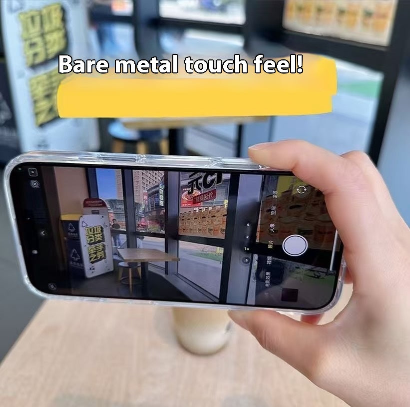 Caméra de téléphone Smart AI bouton boîtier de protection magnétique transparent