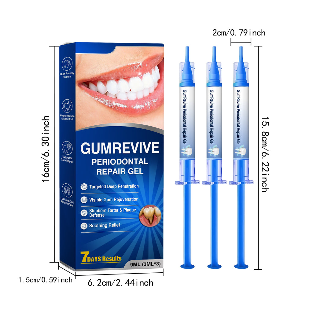 Gel de réparation de dents 9ml 3ml X 3 Boîte
