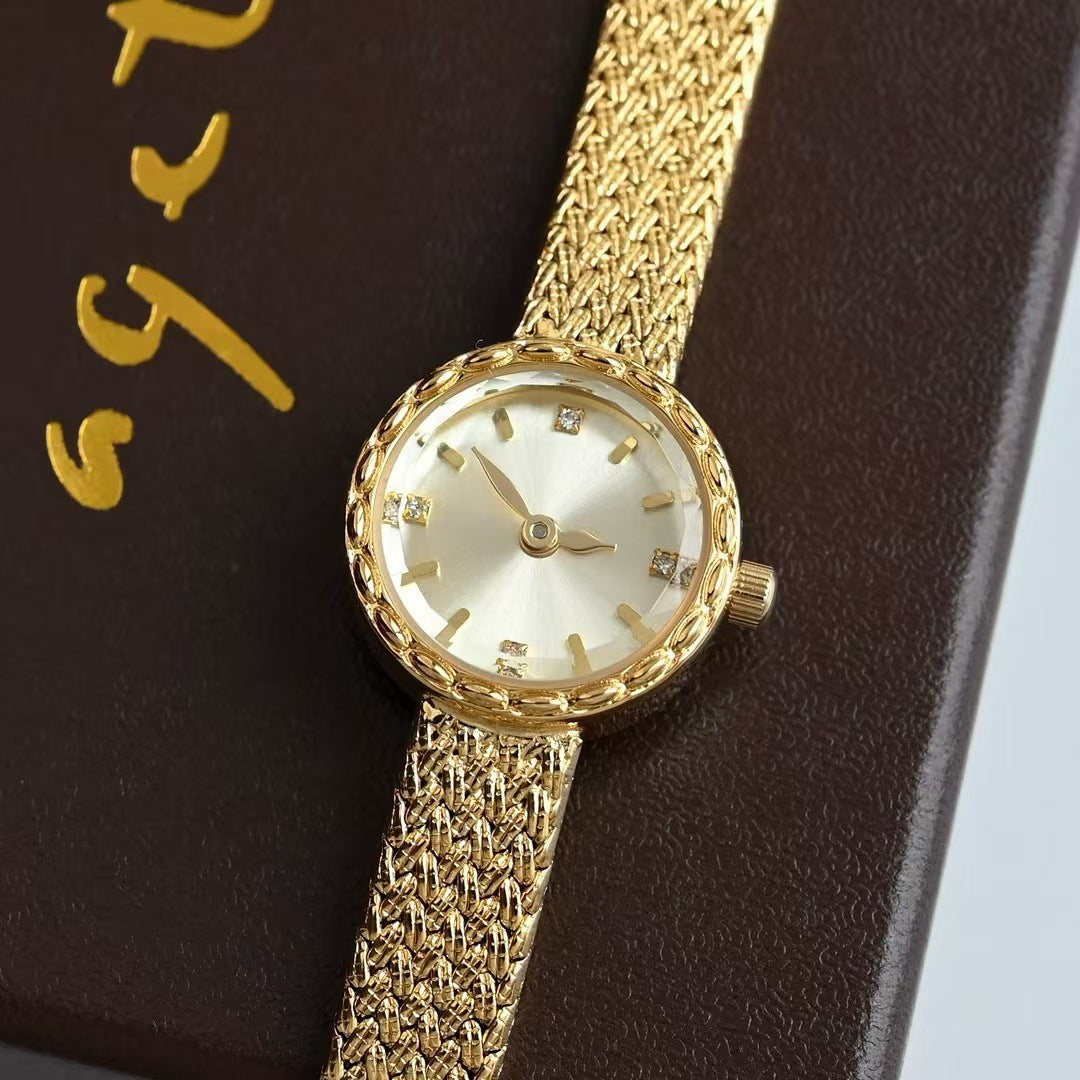 Niche, Mini lightweight mesh vintage Quartz watch