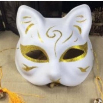 Masque de demi-face Anime de style japonais