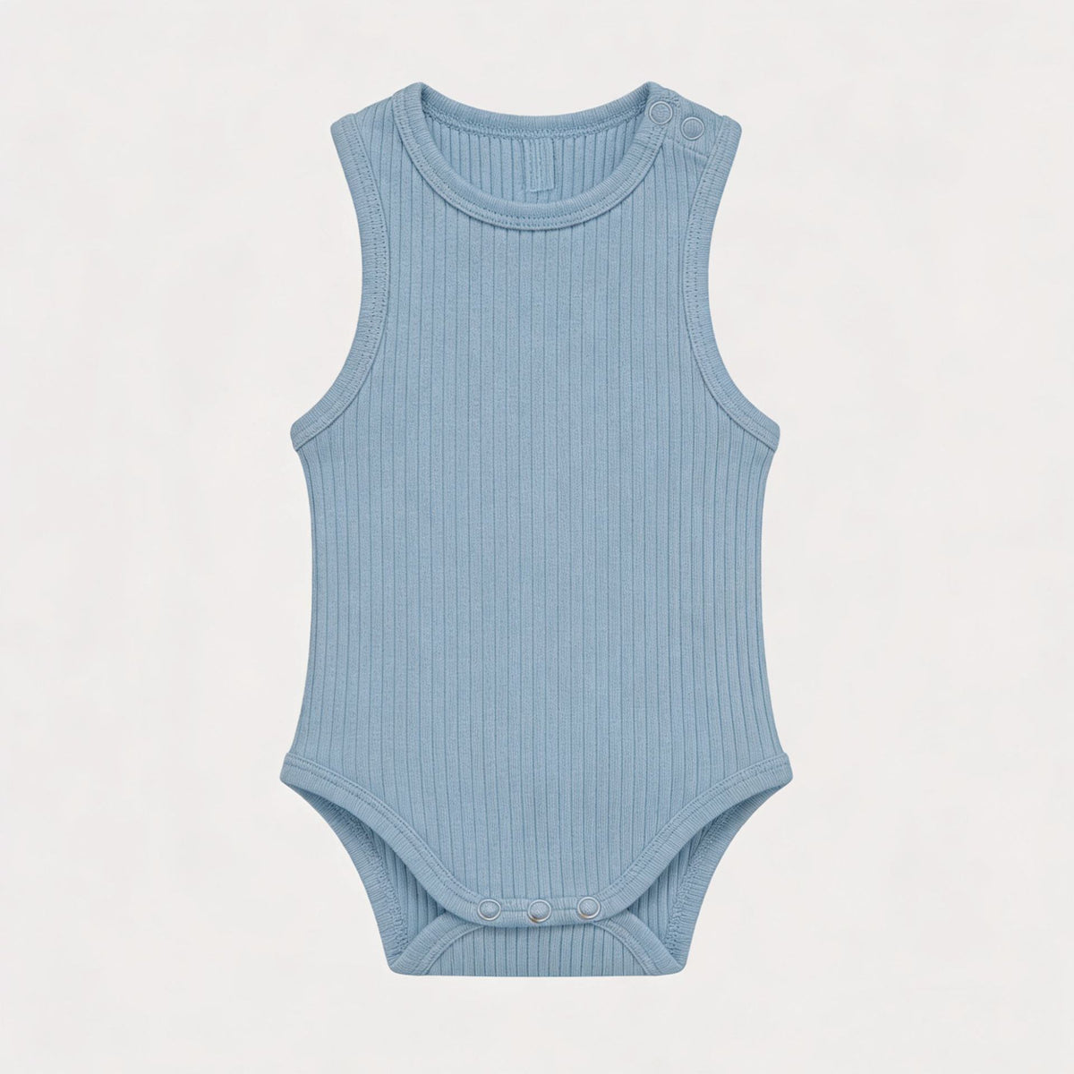 Bébé Romper tricoté à côtes