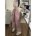 Pantalons de travail vintage de style américain pour hommes et femmes