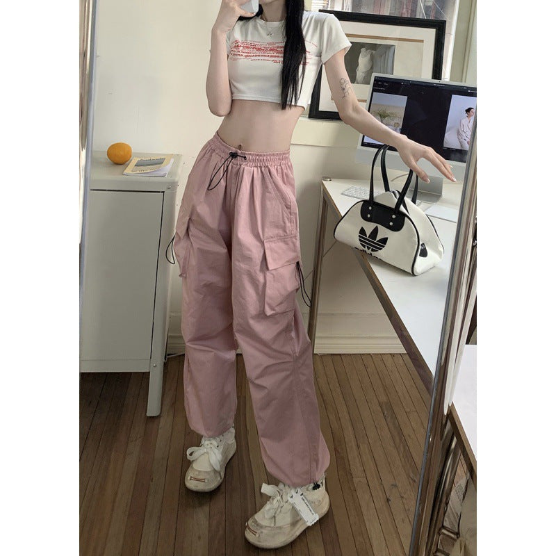 Pantalons de travail vintage de style américain pour hommes et femmes