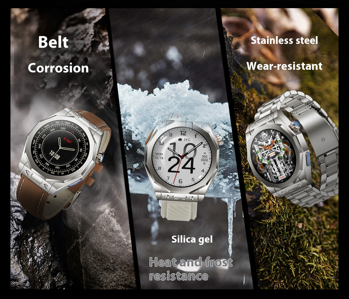 Taux réel de montre intelligente NFC Bracelet de sport de qualité trois bracelets
