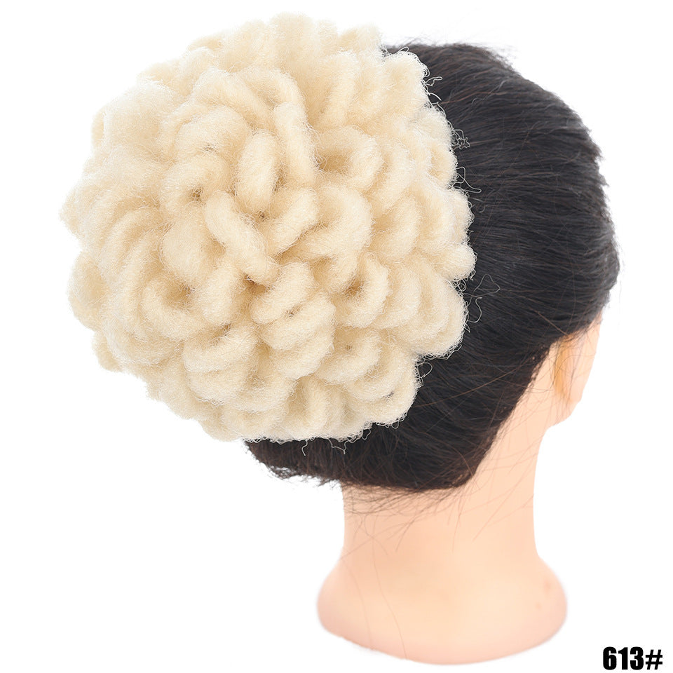 Sac à Cheveux Africain Bun Drawstring Dreadlocks Sac à Cheveux afro