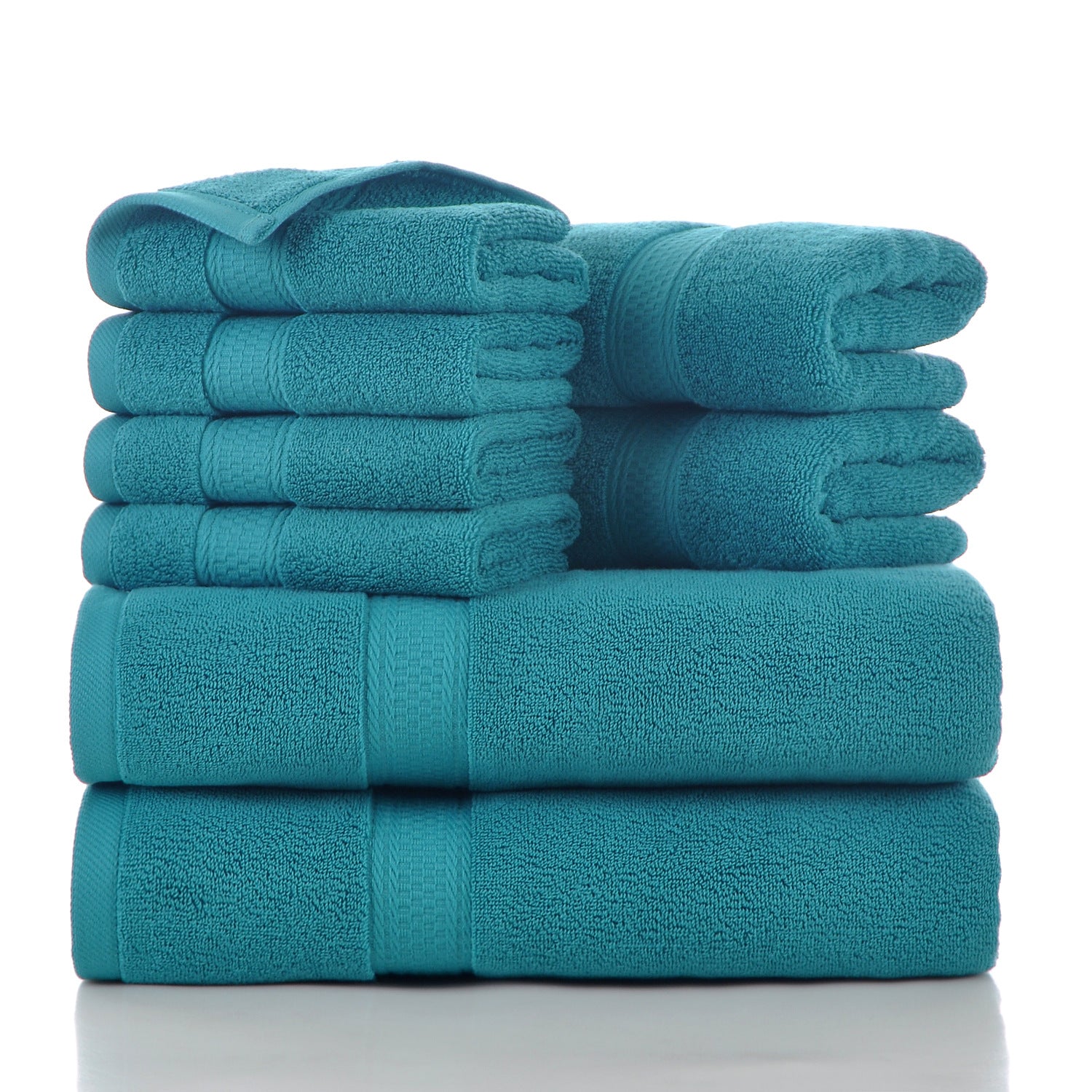 Serviettes de ménage Ensemble de huit pièces doux et absorbant