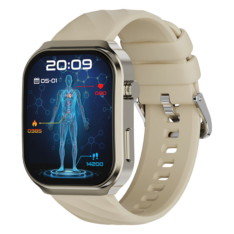 Smart Watch Bluetooth Calling Heart Rate Voice Assistant Étape de compte Sports Watch