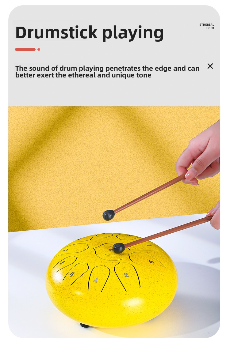 Lotus Ethereal Steel Tongue Drum