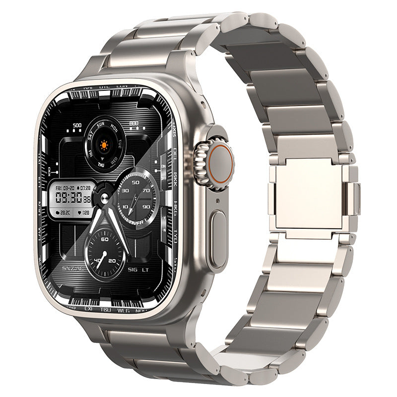Bracelet de montre en alliage de titane magnétique pour femmes