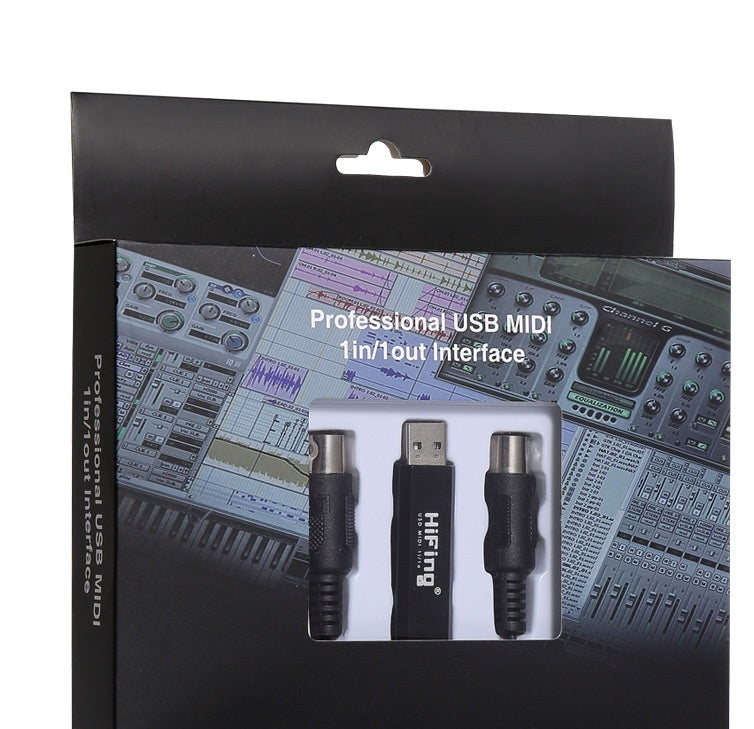 USB to MIDI Cable Electronic Keyboard USB Conversion Line