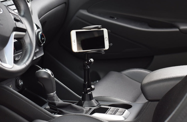 Support de téléphone mobile à ventouse réglable pour voiture