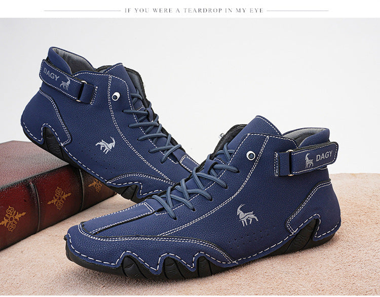 Hommes Chaussures Casual Style d'hiver avec doublure en polaire et padding supplémentaire