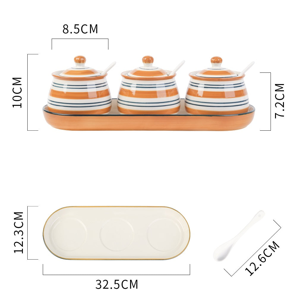 Cuisine de ménage Condiment Pot Céramique