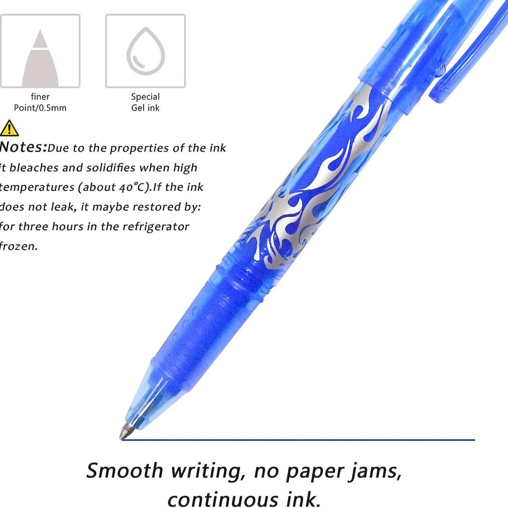 Stylo thermosensible effaçable neutre