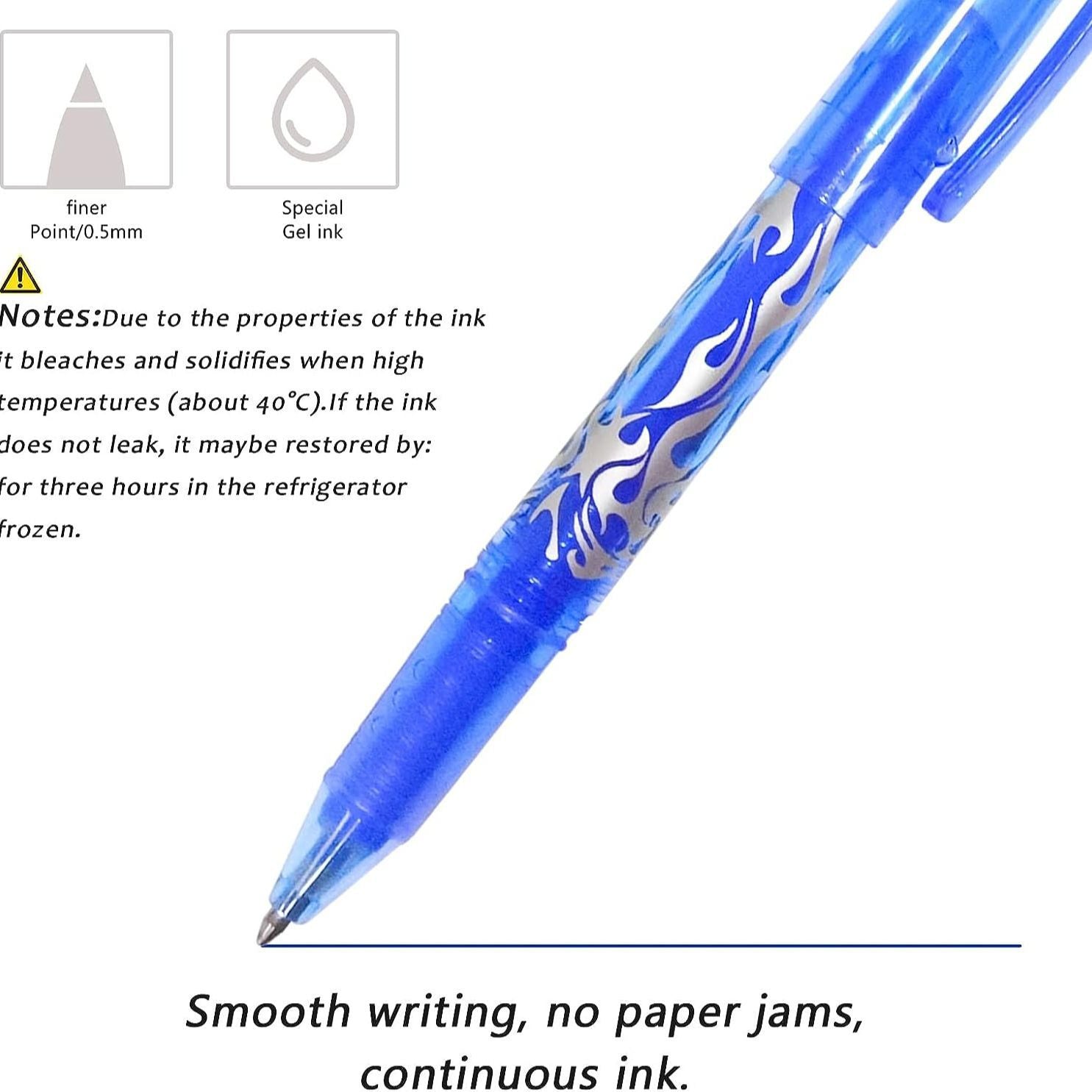 Stylo thermosensible effaçable neutre