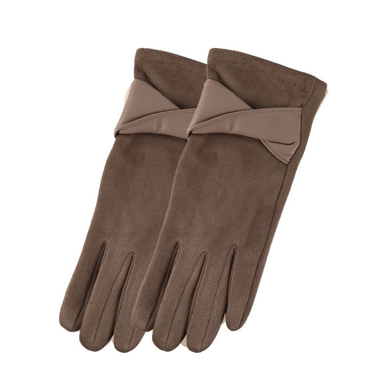 Gants épais pour la conduite et le vélo