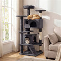 52" Cat Tree Tower with Perches and Condos