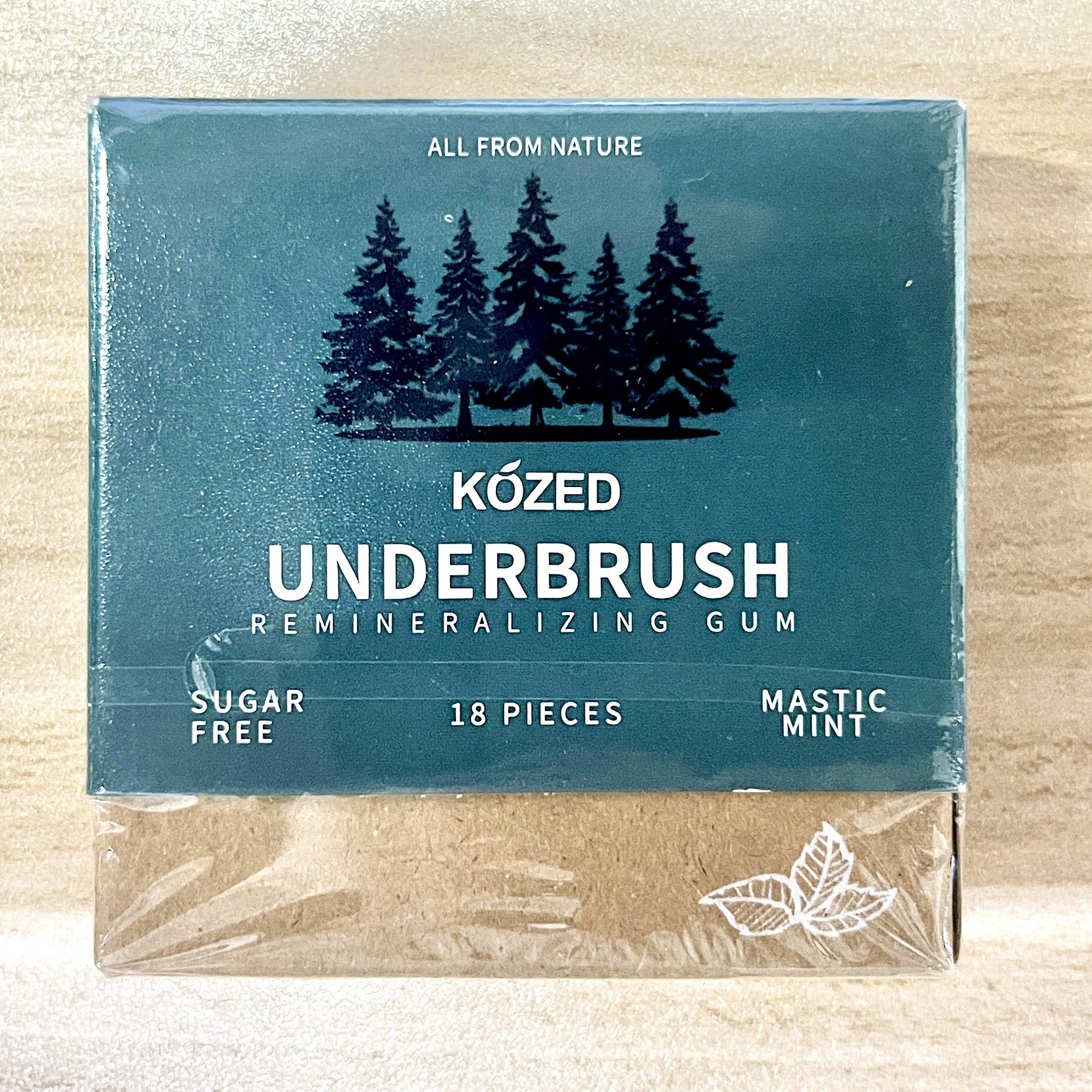 Gum à mâcher sans sucre