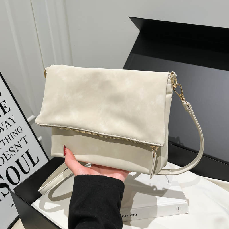 Sac à bandoulière en cuir PU en enveloppe minimaliste