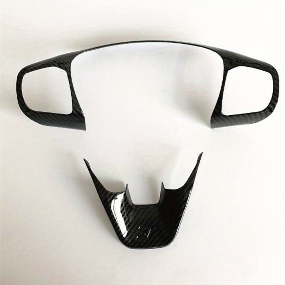 Carbon Fiber ABS Steering Wheel Interior Accessories