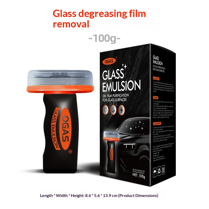 Pâte dégraissante en verre de voiture