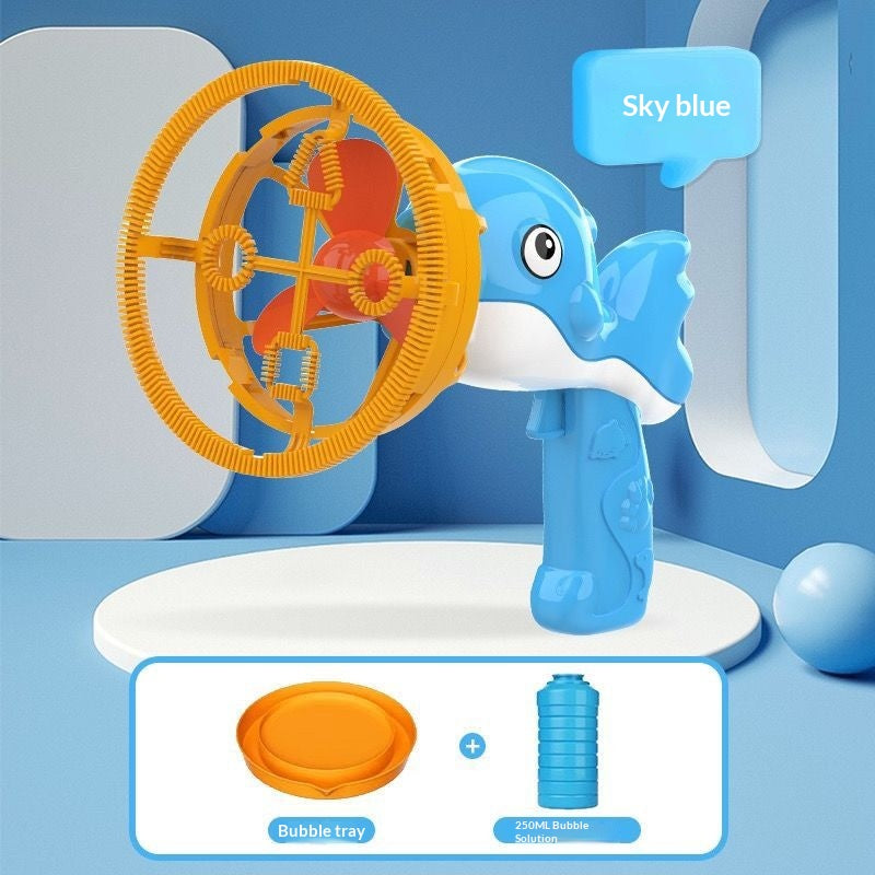 Dinosaure Bubble Gun pour les enfants - Machine à bulle électrique géante