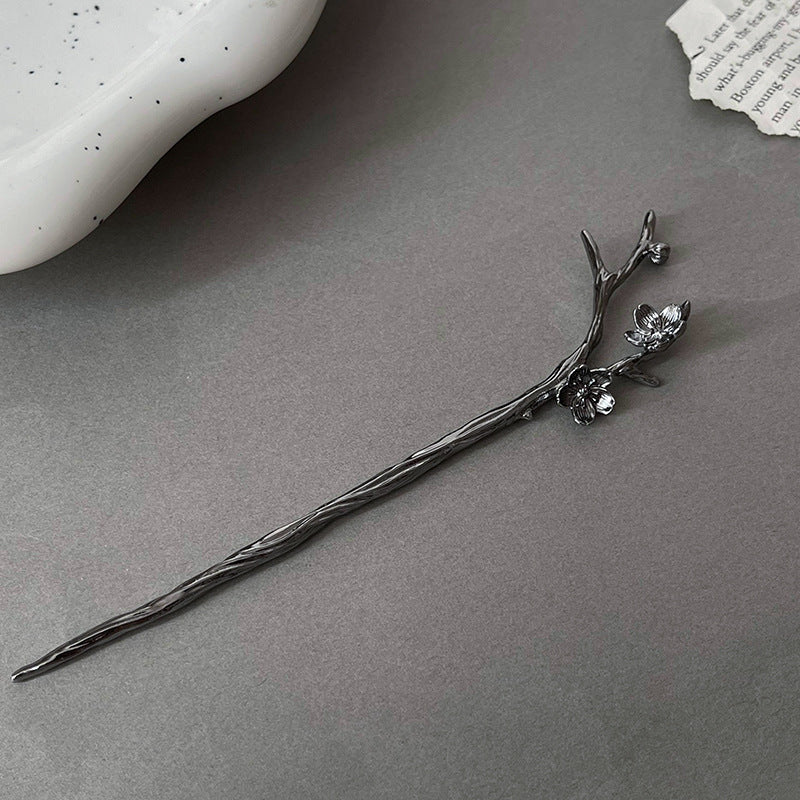 Plum Blossom Metal Hairpin Chinese Flower Special-interest Design Hair Accessoires