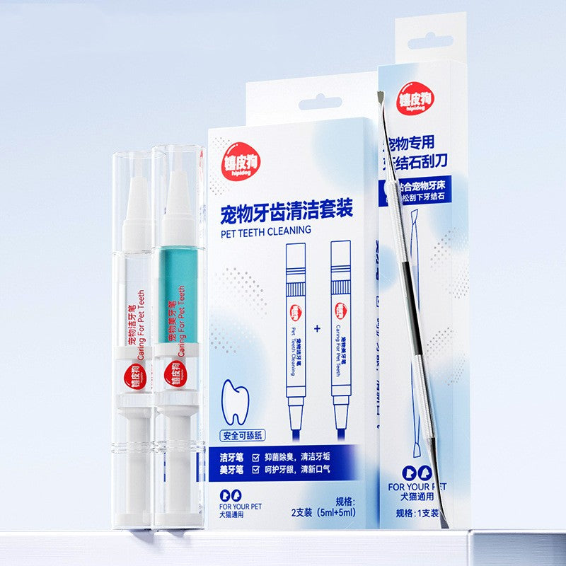 Stylo de nettoyage de dents pour chiens Tartar