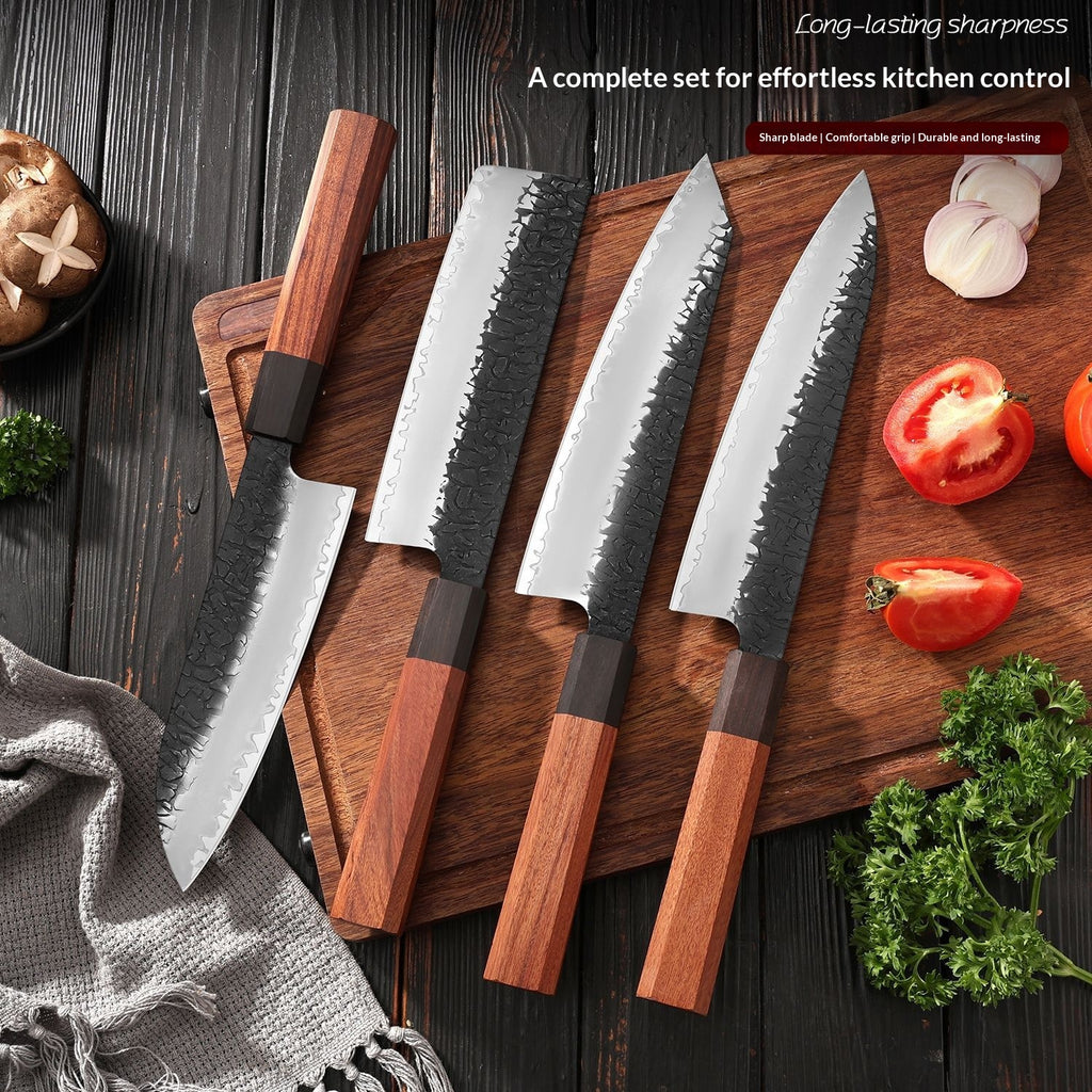 Couteau de sushi à la main en acier Triclad