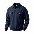 Homme Outdoor Casual Commuter Retro Sweatshirt à manches longues