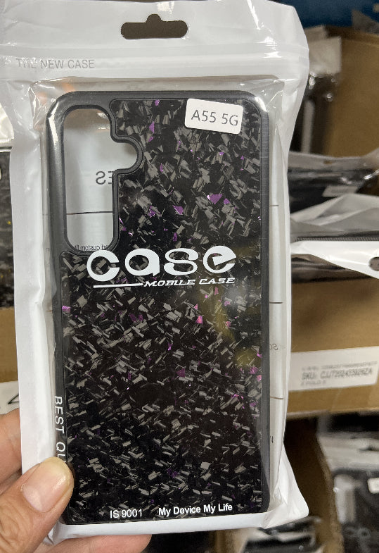 Coquille de téléphone en fibre de carbone européenne et américaine